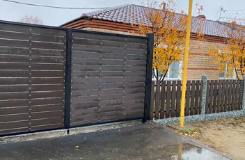 Заборная доска из ДПК